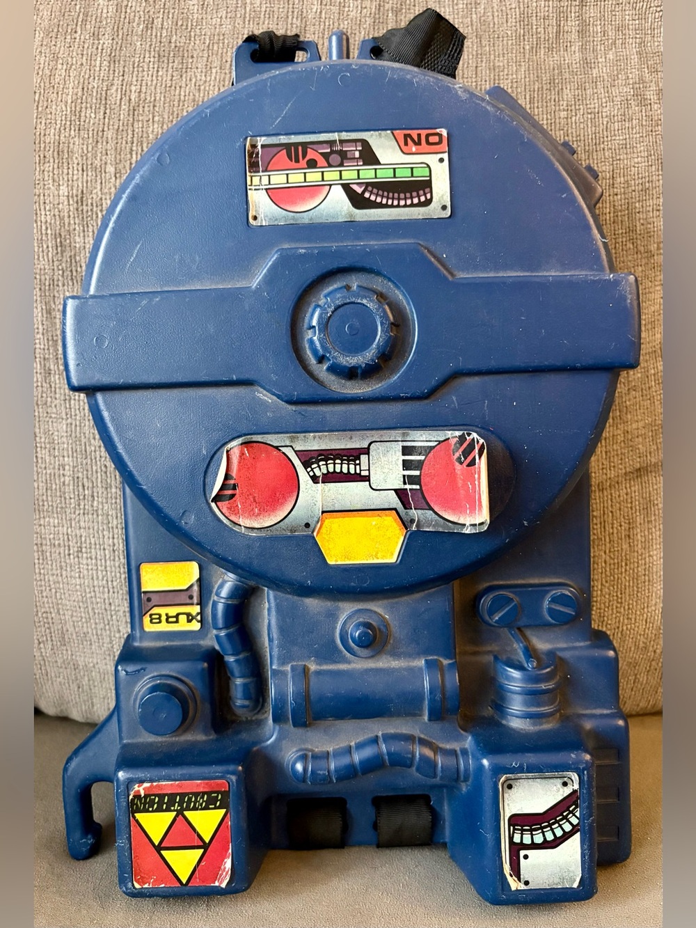 Vintage The Real Ghostbusters Proton Pack Backpack Kenner 1984